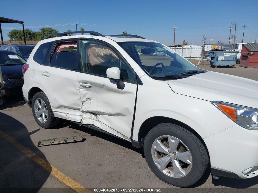 2016 Subaru Forester 2.5I Premium VIN: JF2SJADC4GH485529 Lot: 40462873