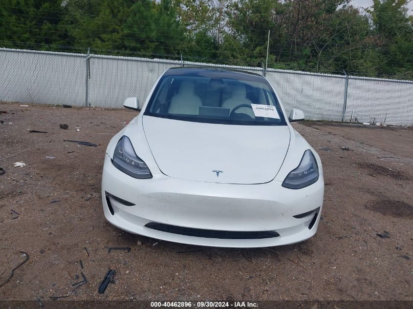 2021 Tesla Model 3 Long Range Dual Motor All-Wheel Drive VIN: 5YJ3E1EB1MF860527 Lot: 40462896