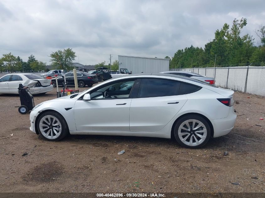 2021 Tesla Model 3 Long Range Dual Motor All-Wheel Drive VIN: 5YJ3E1EB1MF860527 Lot: 40462896