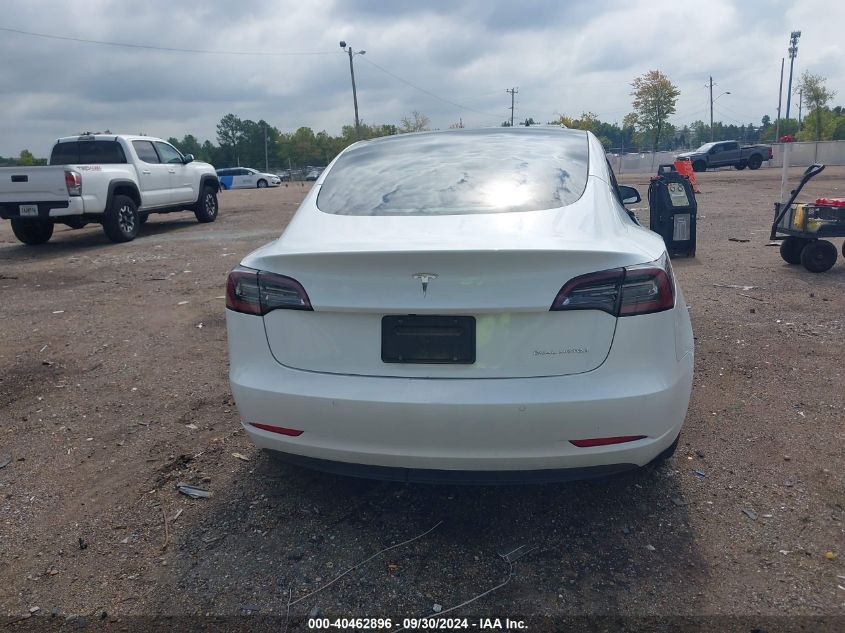 2021 Tesla Model 3 Long Range Dual Motor All-Wheel Drive VIN: 5YJ3E1EB1MF860527 Lot: 40462896