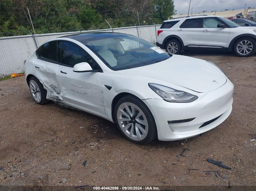 5YJ3E1EB1MF860527 2021 TESLA MODEL 3 - Image 1