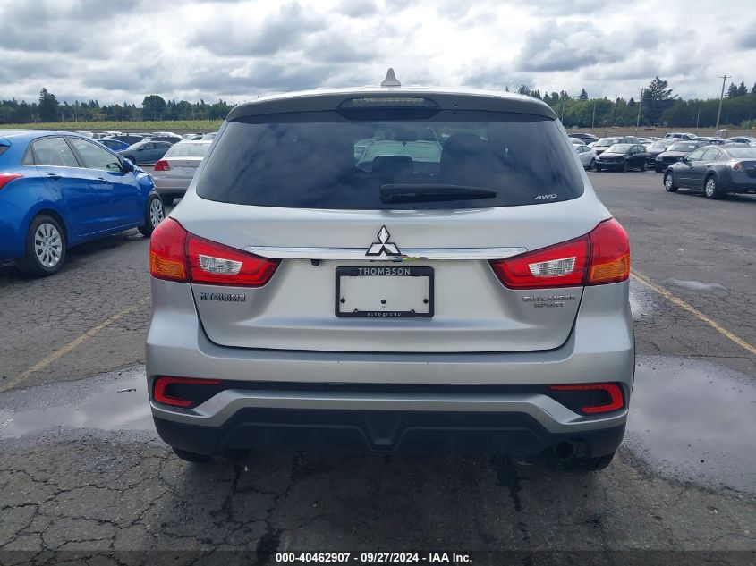 2019 Mitsubishi Outlander Sport 2.0 Es VIN: JA4AR3AU3KU022268 Lot: 40462907