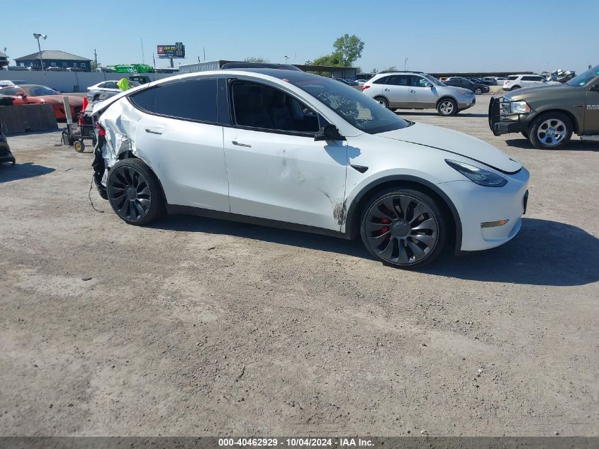 2020 Tesla Model Y Long Range Dual Motor All-Wheel Drive/Performance Dual Motor All-Wheel Drive VIN: 5YJYGDEF7LF001560 Lot: 40462929