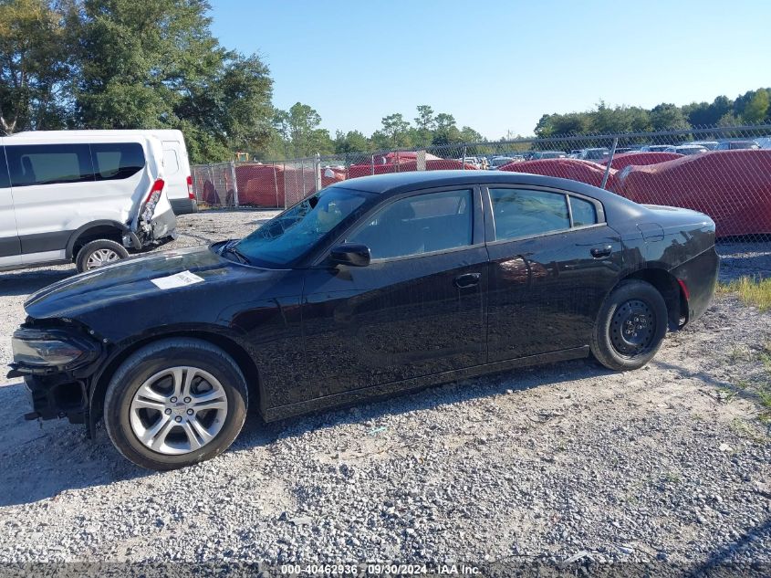 2022 Dodge Charger Sxt VIN: 2C3CDXBG6NH255537 Lot: 40462936