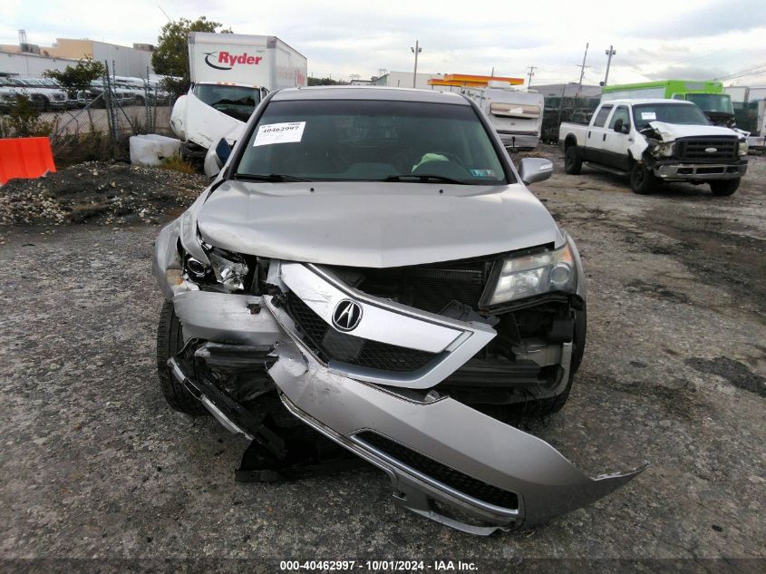 2012 Acura Mdx Advance VIN: 2HNYD2H89CH529518 Lot: 40462997