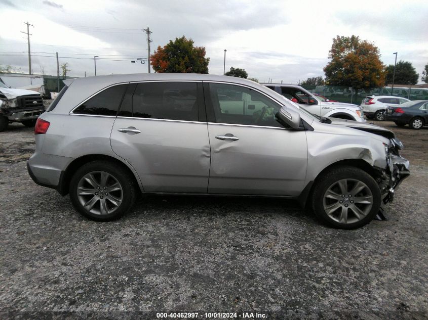 2012 Acura Mdx Advance VIN: 2HNYD2H89CH529518 Lot: 40462997