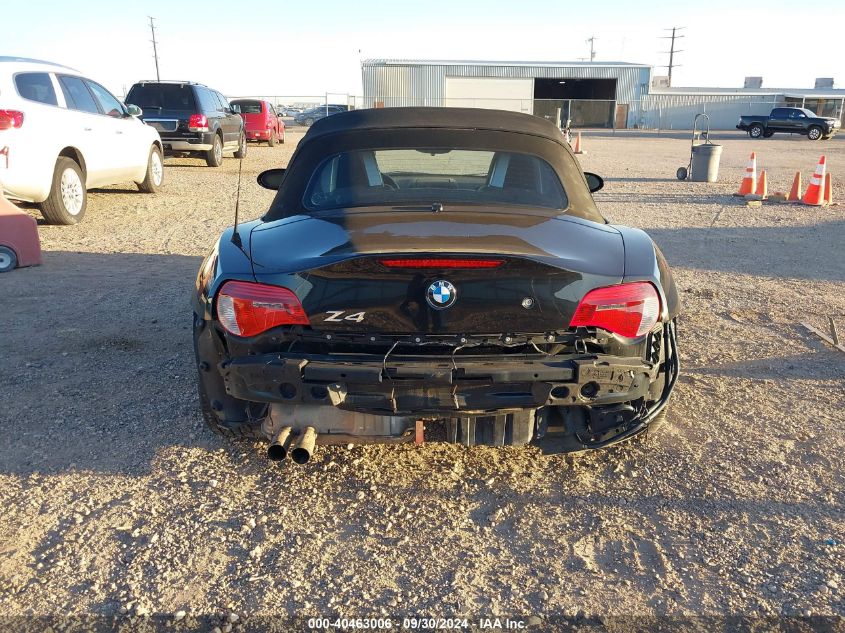 4USBU33528LW61507 2008 BMW Z4 3.0