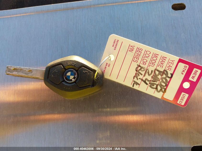 4USBU33528LW61507 2008 BMW Z4 3.0