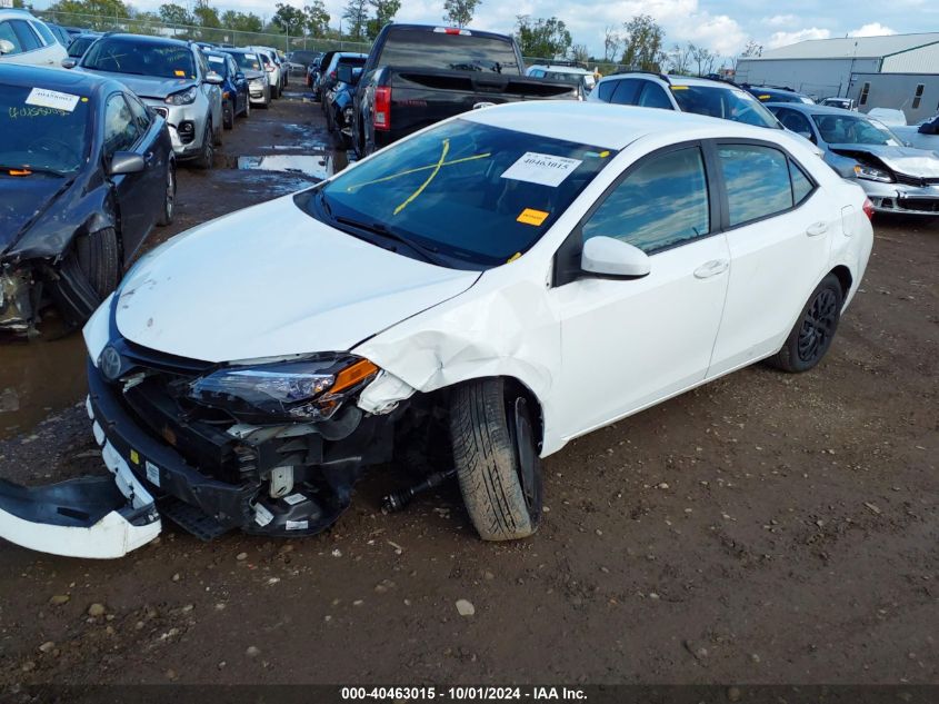 5YFBURHE2KP877504 2019 TOYOTA COROLLA - Image 2