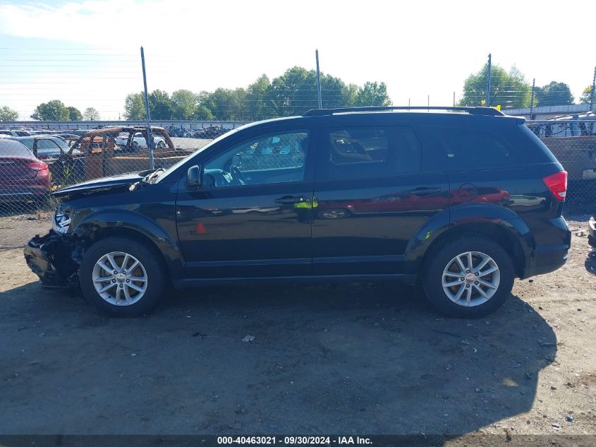 2017 Dodge Journey Sxt VIN: 3C4PDCBG8HT510870 Lot: 40463021