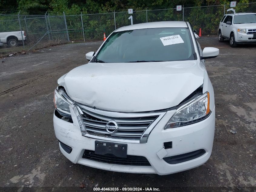 2015 Nissan Sentra S/Sv/Sr/Sl VIN: 3N1AB7AP5FY291096 Lot: 40463035