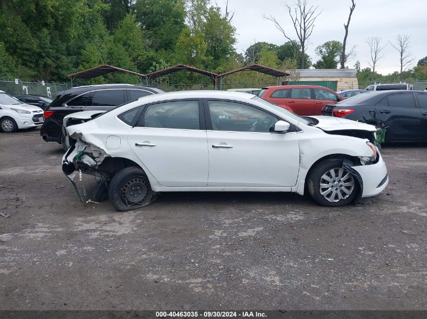 2015 Nissan Sentra S/Sv/Sr/Sl VIN: 3N1AB7AP5FY291096 Lot: 40463035