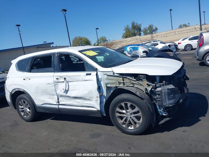 2019 Hyundai Santa Fe Sel VIN: 5NMS33AD4KH012108 Lot: 40463036