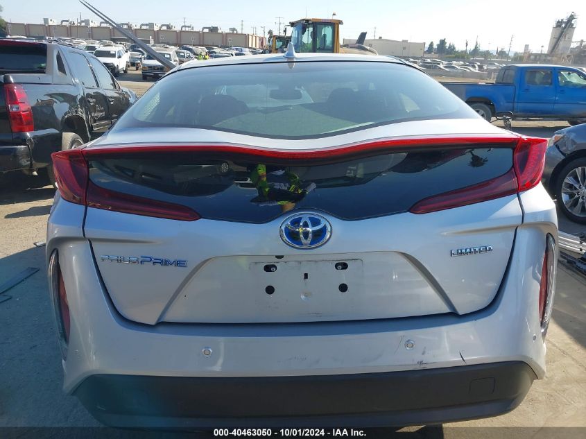 2021 Toyota Prius Prime Limited VIN: JTDKAMFP8M3189096 Lot: 40463050