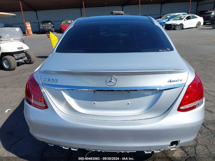 55SWF4KB3FU065710 2015 Mercedes-Benz C 300 4Matic/Luxury 4Matic/Sport 4Matic