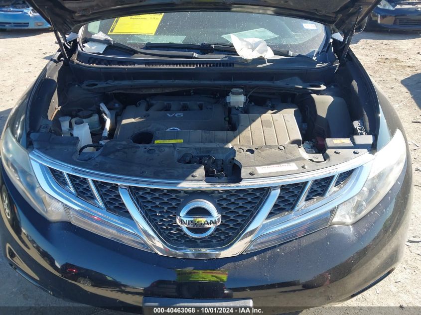 JN8AZ1MU3CW115646 2012 Nissan Murano Le