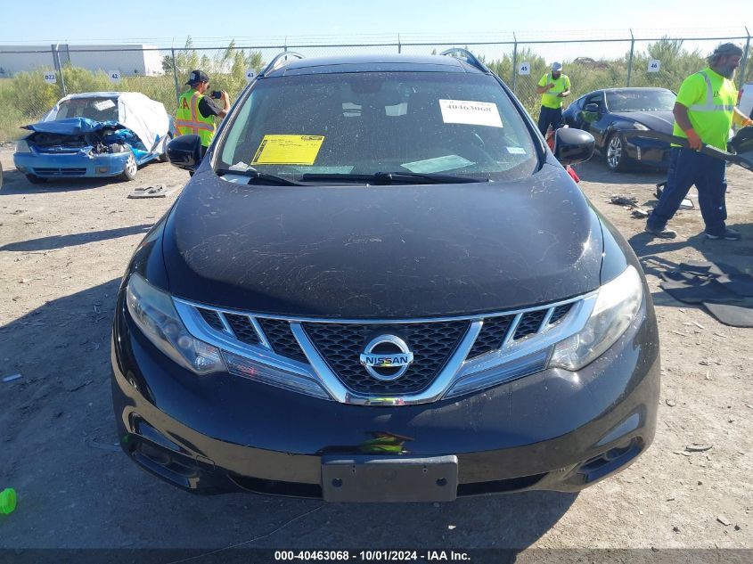 JN8AZ1MU3CW115646 2012 Nissan Murano Le