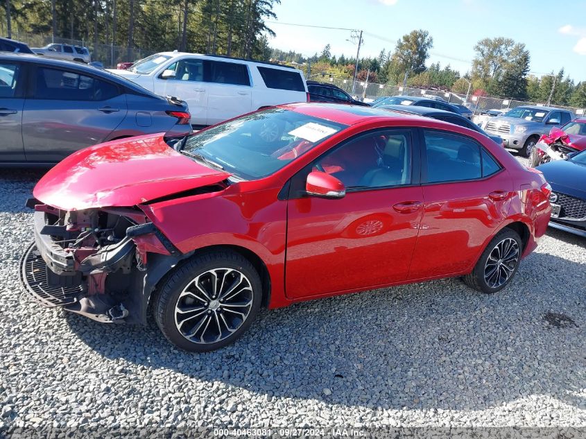 2014 Toyota Corolla S Premium VIN: 2T1BURHE9EC224995 Lot: 40463081