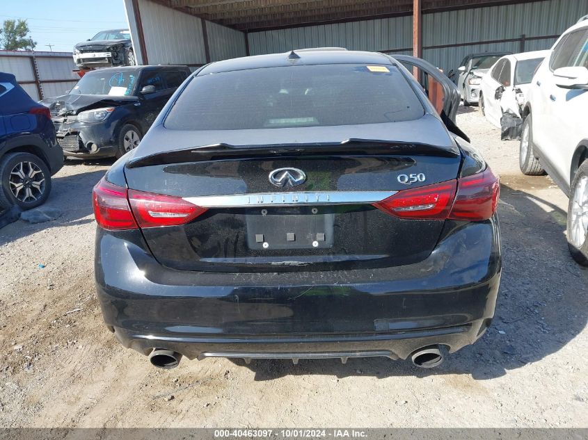 2018 Infiniti Q50 Luxe/Sport VIN: JN1EV7AP8JM350940 Lot: 40463097