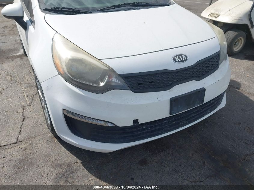 KNADM4A38G6601179 2016 Kia Rio Lx