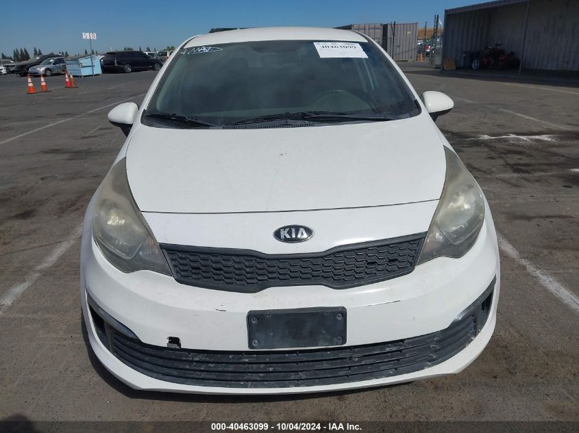 KNADM4A38G6601179 2016 Kia Rio Lx