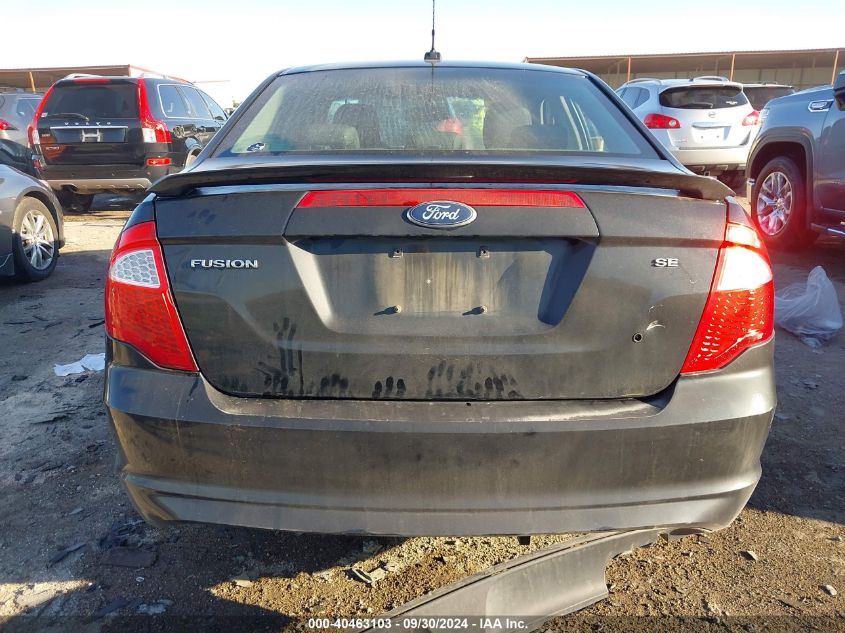 2010 Ford Fusion Se VIN: 3FAHP0HA9AR328343 Lot: 40463103