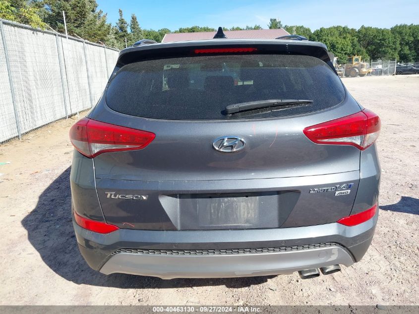 KM8J3CA25HU534057 2017 Hyundai Tucson Limited