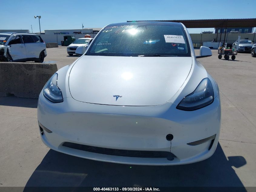 2021 Tesla Model Y Long Range Dual Motor All-Wheel Drive VIN: 5YJYGDEE8MF192169 Lot: 40463133