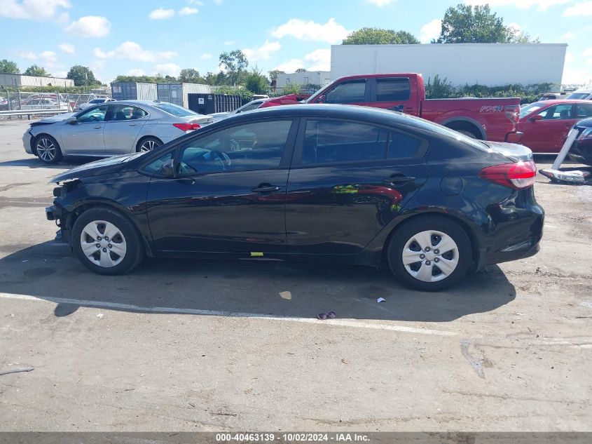 2017 Kia Forte Lx VIN: 3KPFK4A77HE052235 Lot: 40463139