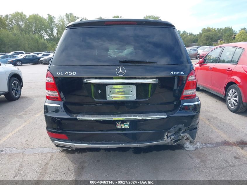 4JGBF7BEXCA796632 2012 Mercedes-Benz Gl 450 4Matic