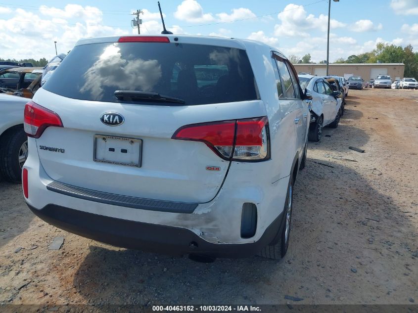 5XYKT3A6XFG620992 2015 Kia Sorento Lx