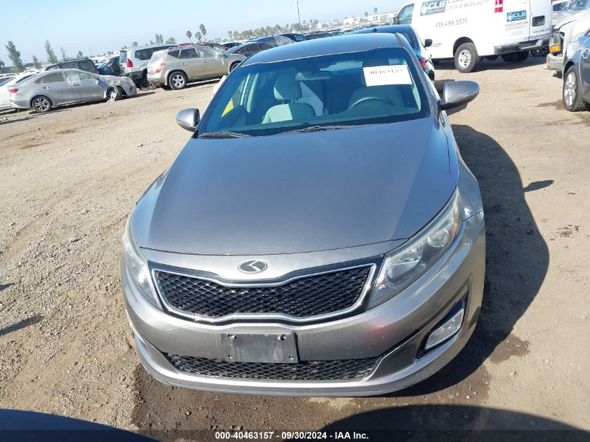 2015 Kia Optima Lx VIN: 5XXGM4A79FG394921 Lot: 40463157