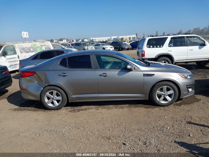 2015 Kia Optima Lx VIN: 5XXGM4A79FG394921 Lot: 40463157