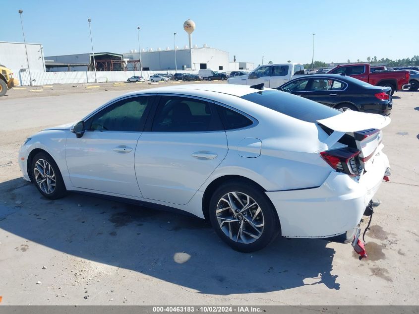 2021 Hyundai Sonata Sel VIN: KMHL64JA4MA165474 Lot: 40463183