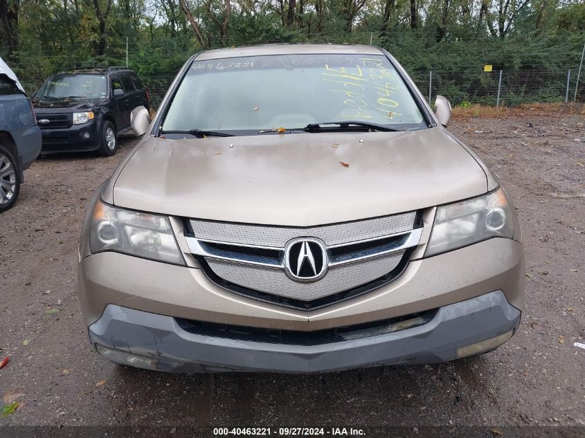 2007 Acura Mdx Technology Package VIN: 2HNYD28467H544299 Lot: 40463221