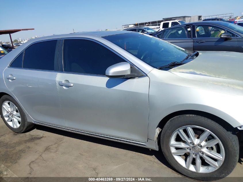 2012 Toyota Camry Xle V6 VIN: 4T1BK1FK0CU518846 Lot: 40463269