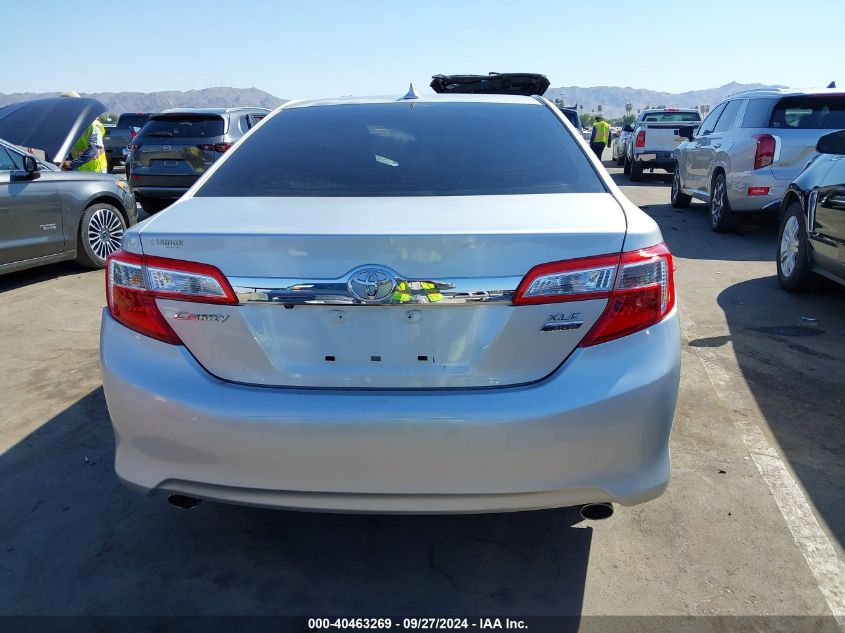 2012 Toyota Camry Xle V6 VIN: 4T1BK1FK0CU518846 Lot: 40463269