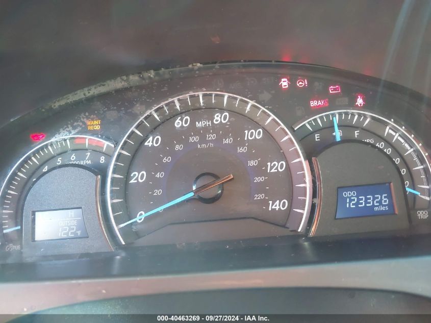 4T1BK1FK0CU518846 2012 Toyota Camry Xle V6