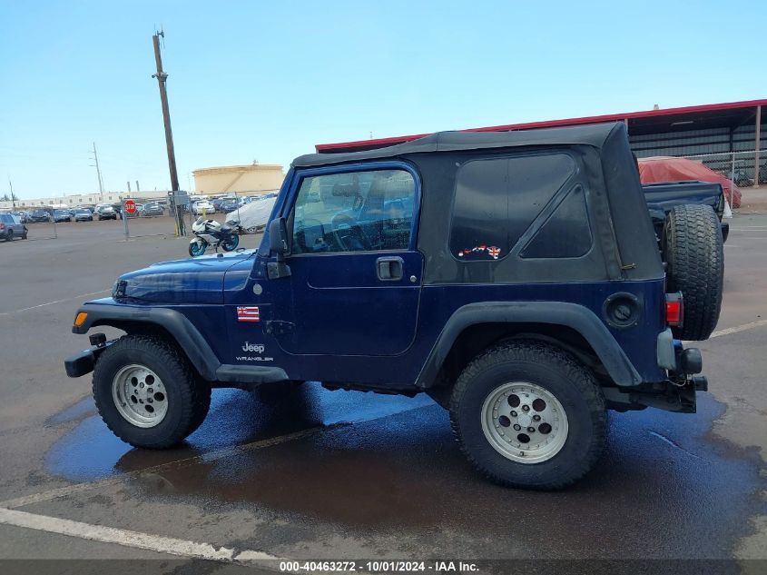 2004 Jeep Wrangler X VIN: 1J4FA39S14P736966 Lot: 40463272