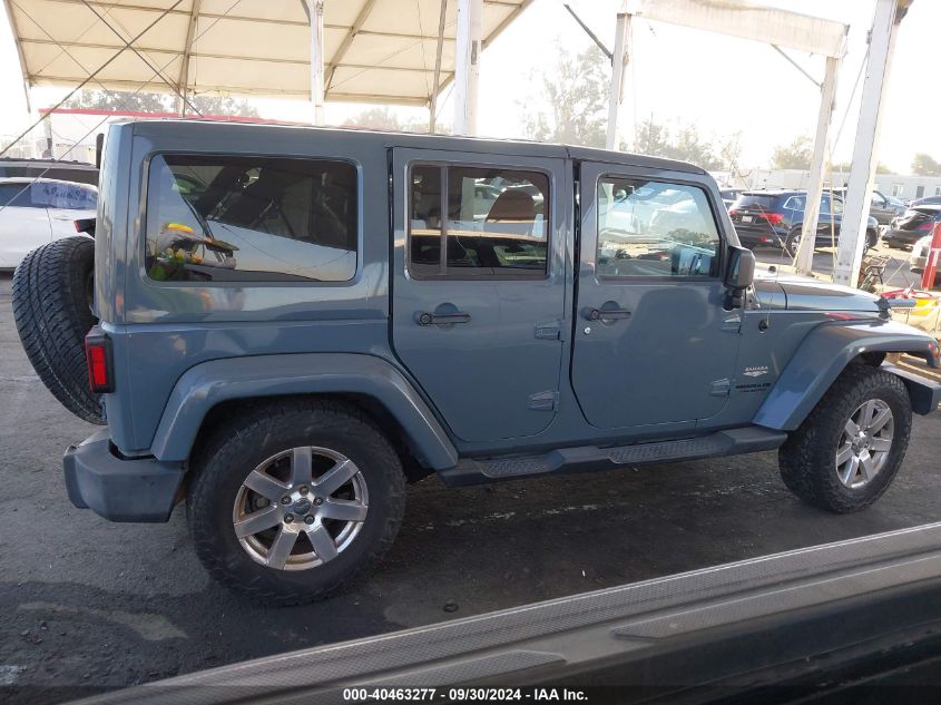 2014 Jeep Wrangler Unlimited Sahara VIN: 1C4BJWEG0EL128887 Lot: 40463277