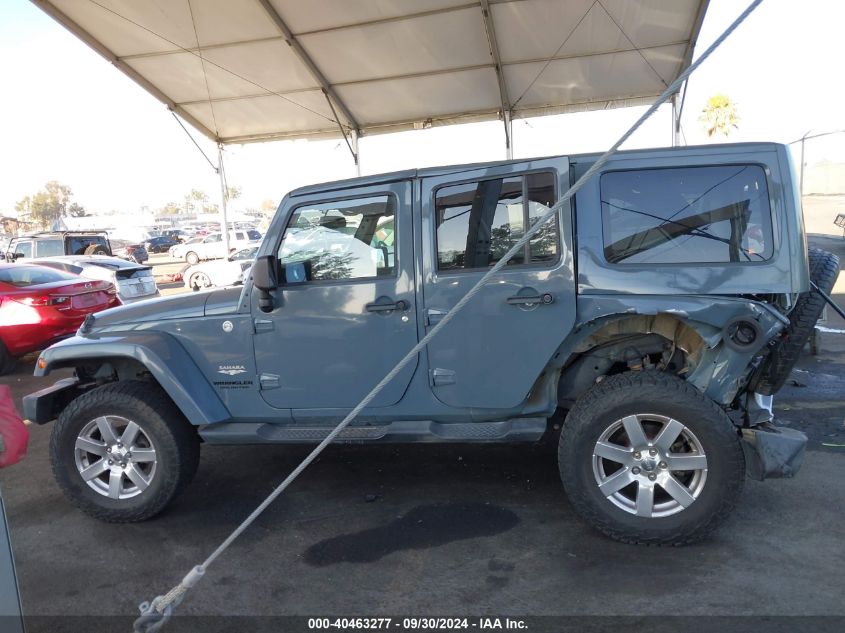 2014 Jeep Wrangler Unlimited Sahara VIN: 1C4BJWEG0EL128887 Lot: 40463277