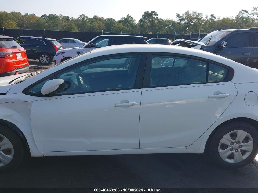 3KPFK4A72JE167685 2018 Kia Forte Lx