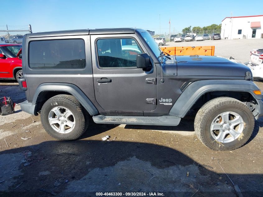 2018 Jeep Wrangler Sport VIN: 1C4GJXAG6JW284765 Lot: 40463300