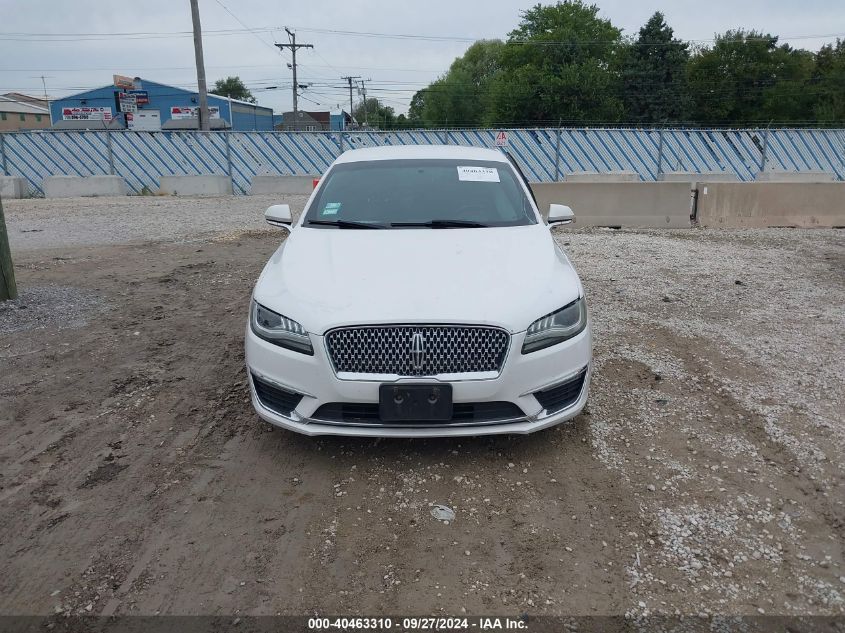 2017 Lincoln Mkz Hybrid Premiere VIN: 3LN6L5KU9HR611537 Lot: 40463310