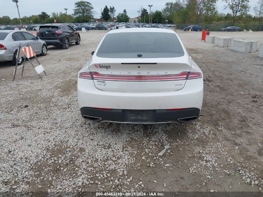 2017 Lincoln Mkz Hybrid Premiere VIN: 3LN6L5KU9HR611537 Lot: 40463310