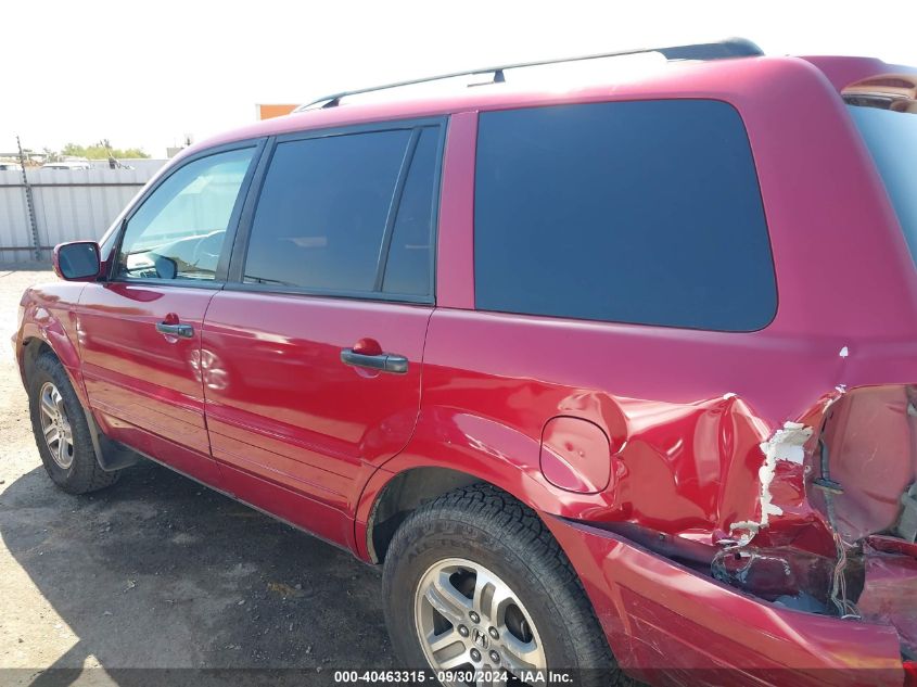 2003 Honda Pilot Ex-L VIN: 2HKYF18523H506461 Lot: 40463315