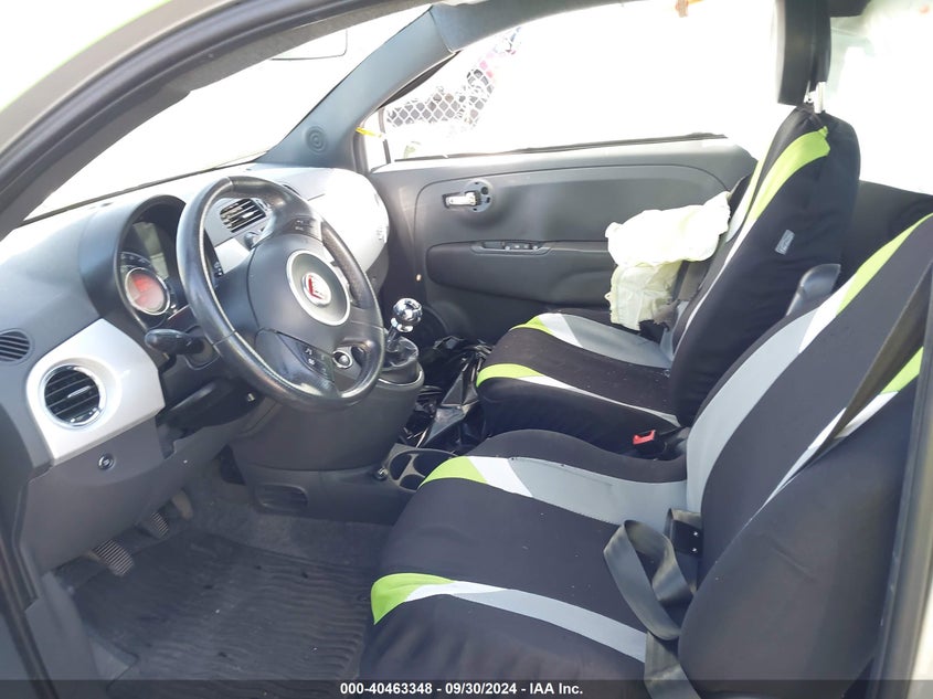 2013 FIAT 500 VIN: 3C3CFFBR2DT690034