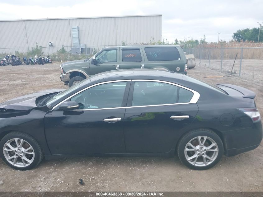 2014 Nissan Maxima S/Sv VIN: 1N4AA5AP0EC909362 Lot: 40463368