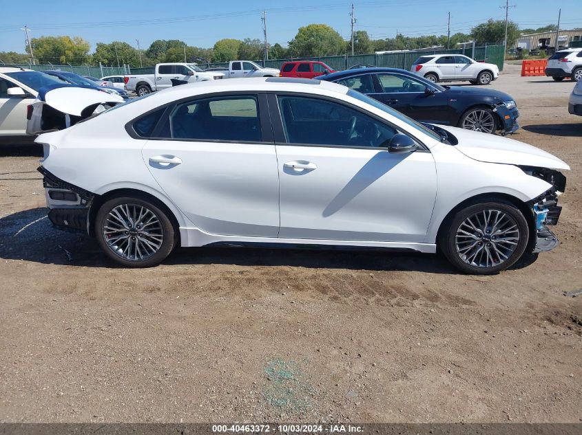 2022 Kia Forte Gt-Line VIN: 3KPF54AD6NE428979 Lot: 40463372