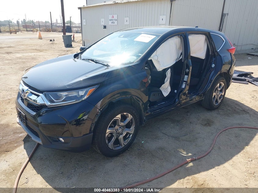 VIN 5J6RW1H59KA044744 2019 HONDA CR-V EX